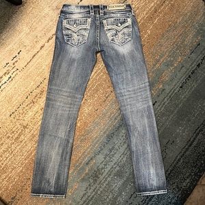 Rock Revival Sargon Jean Straight Leg Size 28